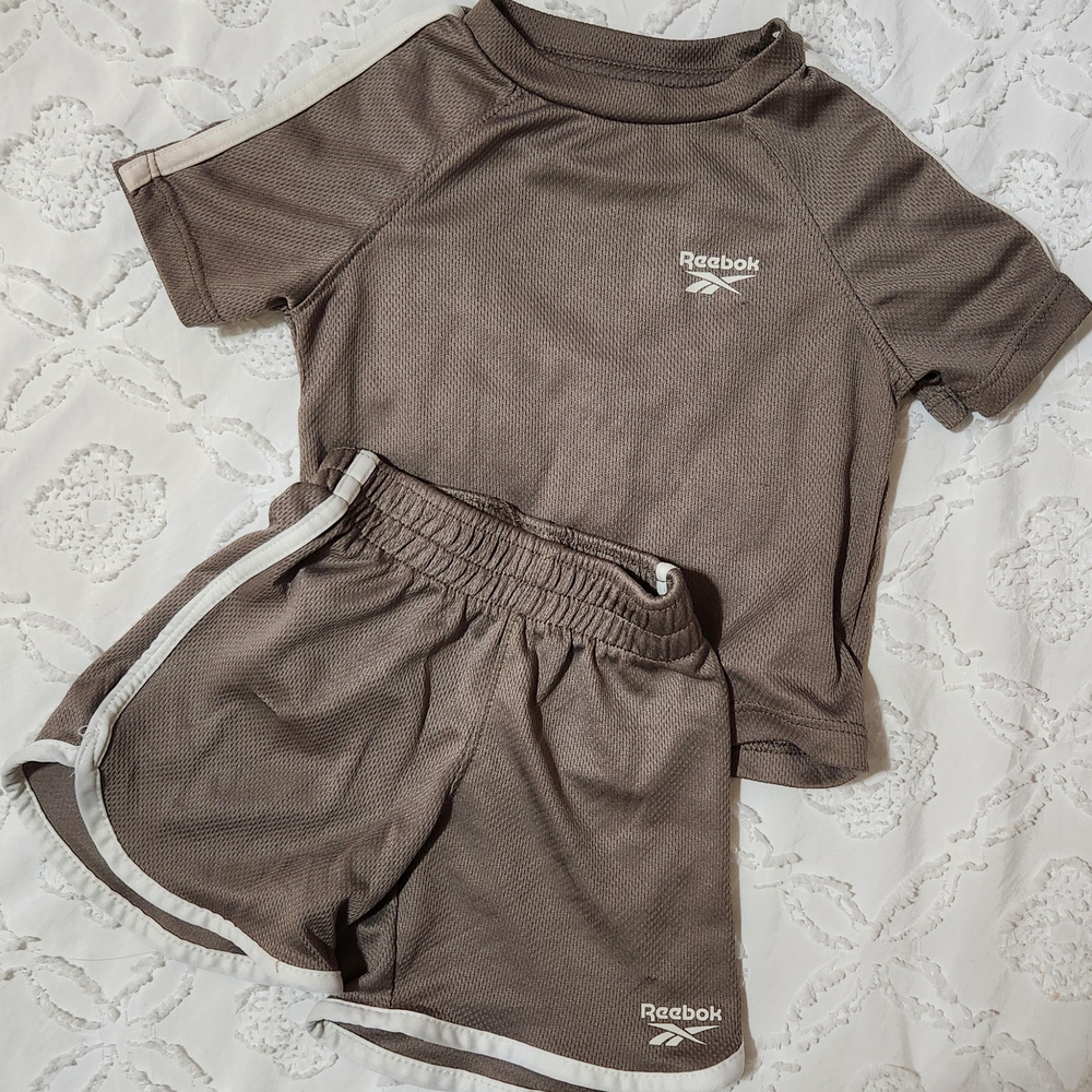 Reebok Taupe Sports Outfit
